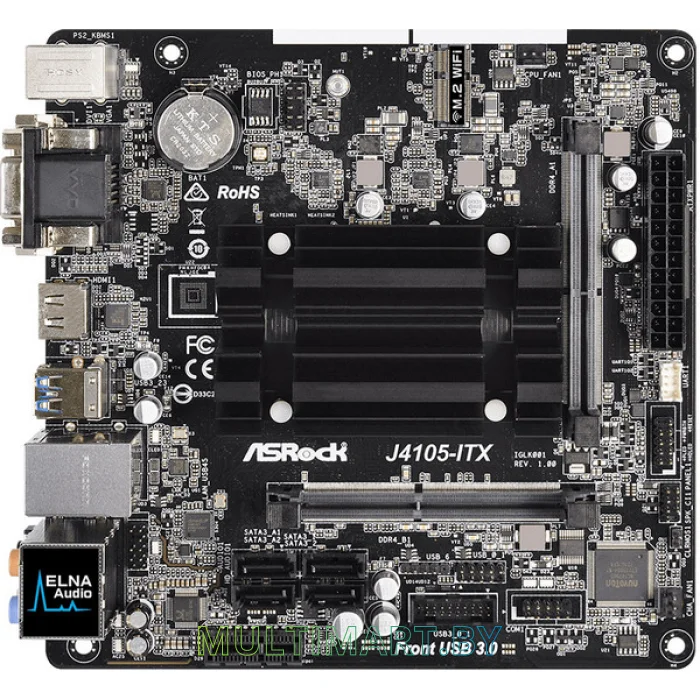 Материнская плата ASRock J4105-ITX
